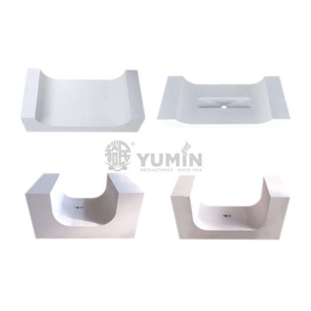 Sintered Dense-Alumina Forehearth Blocks